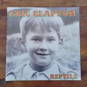 Eric Clapton Reptile BOOK - Picture 1 of 3