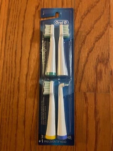 Neu versiegelt Oral-B Pulsonic 3 Ersatzbürstenköpfe + 1 Präzisionsspitzenkopf S15-4 - Bild 1 von 5