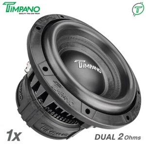 Timpano 10" Car Audio Subwoofer 2500 Watts T2500-10 Dual 2 Ohm High Performance - Picture 1 of 10