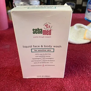 Sebamed Face and Body Wash (200 ml) Sensitive Skin Free of Soap & Alkali - Picture 1 of 11
