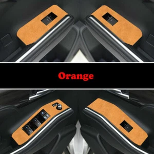 Fit For Toyota Highlander 2020-21 PU Interior Window Switch Panel Stickers Trim - Picture 1 of 6