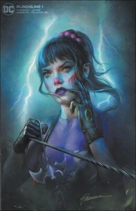PUNCHLINE #1 (2021) SHANNON MAER Minimal Trade Dress Variant w\RANDOM JOKER card - Picture 1 of 3
