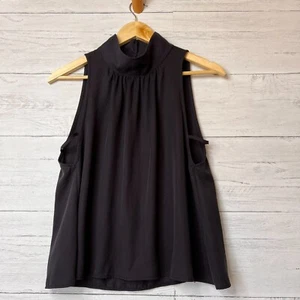 Top Free People donna taglia XS nero brezza palma finto collo senza maniche collo alto - Foto 1 di 18