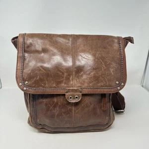 The Sak Ventura Convertible Backpack Distressed Brown Leather Crossbody Bag - Picture 1 of 14