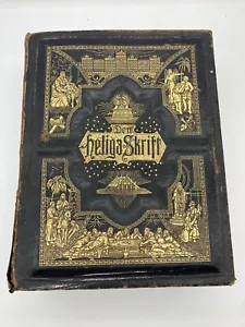 Antique German Bible (1889) W.S. Vansant - Picture 1 of 24