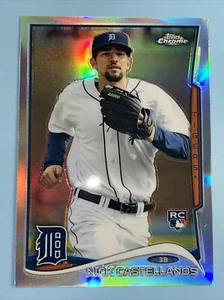 2014 Topps Chrome , RC, (REF) Nick Castellanos , TIGERS ! - Picture 1 of 2