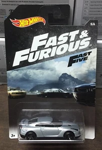 Nissan GT-R  2009 Automobile Fast & Furious Auto 1/64 And Hot Wheels Fast Five  - Foto 1 di 3