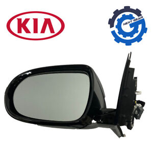 New OEM Kia Side Wing Mirror Left Heated Sliver 2015-2020 Kia Sorento 87610C6080