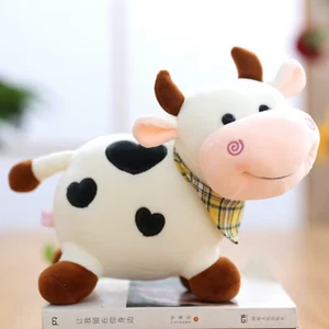 Cartoon Cute Cow Plush Toy Soft Animal Cattle Plush for Girls - Picture 1 of 12