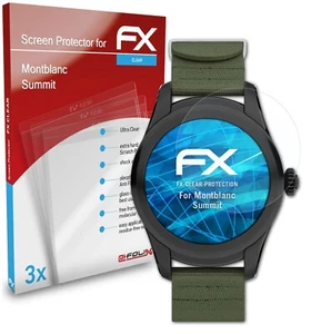 atFoliX 3x Protecteur d'écran pour Montblanc Summit clair - Photo 1 sur 9