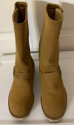Diba Tan Suede Leather COWGIRL-Western Boots Sz 10 - Image 1 of 4