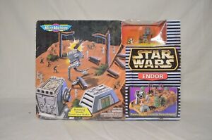 Galoob Micro Machines Star Wars Return of the Jedi Endor Playset COMPLETE