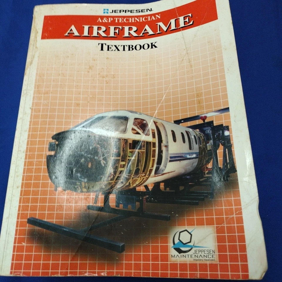 A&P Technician Airframe Study Guide by Sanderson, Jeppesen Foto 1 de 4