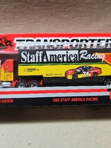 Matchbox Super Star Transporters Jack Sprague #74 Staff America Racing B3 - Picture 1 of 3