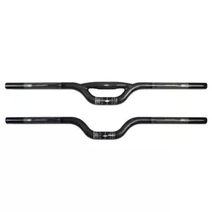 3K Carbon Fiber Handlebar Mountain Folding Bike Riser Bar Handlebars 25.4/31.8mm - Picture 1 of 14