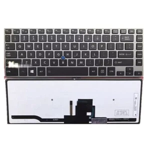 Nuevo para Toshiba Portege Z40-A Z40-AK Z40-AB Z40T-A R30-AK R30-A Teclado trasero EE. UU. - Imagen 1 de 1