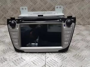 10-15 HYUNDAI IX35 ANDROID / iPHONE CARPLAY RADIO SAT NAV DISPLAY SCREN UNIT - Picture 1 of 11