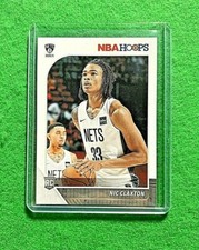 NIC CLAXTON ROOKIE HOOPS CARD BROOKLYN NETS RC 2019-20 NBA HOOPS BASKETBALL RC 