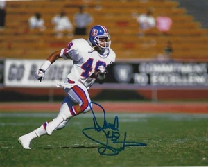 Autographed 8x10 DENNIS SMITH Denver Broncos photo - w/COA - Picture 1 of 1