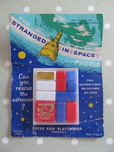 VINTAGE THE STRANDED IN SPACE PUZZLE BY PETER PAN PLAYTHINGS - COMPLETE - Picture 1 of 5