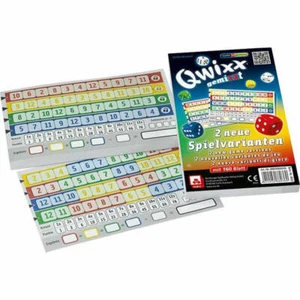 NSV Qwixx gemiXXt - Zusatzblöcke 2er Set Ersatzblöcke Block neue Spielvarianten - Bild 1 von 1