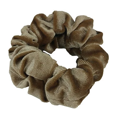 Premium Velvet Scrunchies Hair Holder Double Rubber Bands XERU - Image 1 of 4