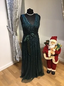 adrianna papell dress green Size 16 - Picture 1 of 6