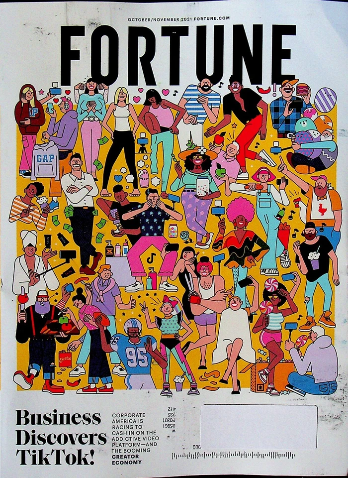 Fortune October November 2021 Businesses Discovers TikTok  (Magazine: Finance,   - Image 1 of 1