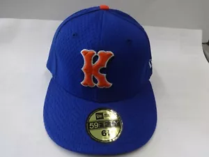 Neu mit Etikett New Era 5950 MiLB Kingsport Mets passend 6 7/8 Deckel Ballkappe Minors USA - Bild 1 von 9