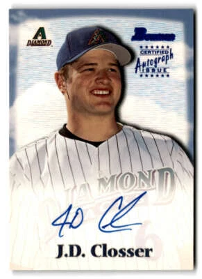 2000 Bowman AUTO #JDC J.D. Closser B (ref 205547) - Image 1 of 2
