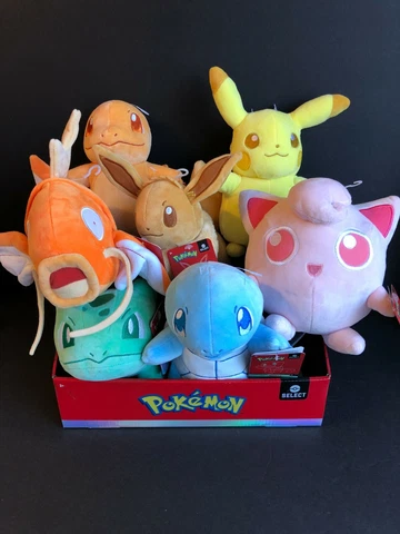 Pokémon Select Shiny 8" Plush and More BNWT **You Pick** Rare VHTF Chase Cover