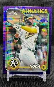2024 Topps Chrome Ryan Noda Purple Sonar Refractor # /275 Oakland Athletics - Picture 1 of 2