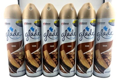 Ambientador Glade Room Spray, Roble, 7,6 OZ (215 g) 6 un. Foto 1 de 4