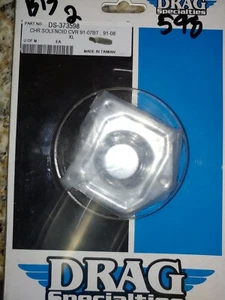 Drag Specialties - 302059-BC204 ds373598- Harley Solenoid End Cover B13 - Picture 1 of 2