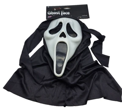 Scream Ghost Face Mask Authentic Easter Unlimited Fun World Apr/June 2024