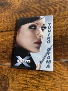 X-men 2 5/2/03 Movie Promo Pin Yuriko Oyama - Picture 1 of 4