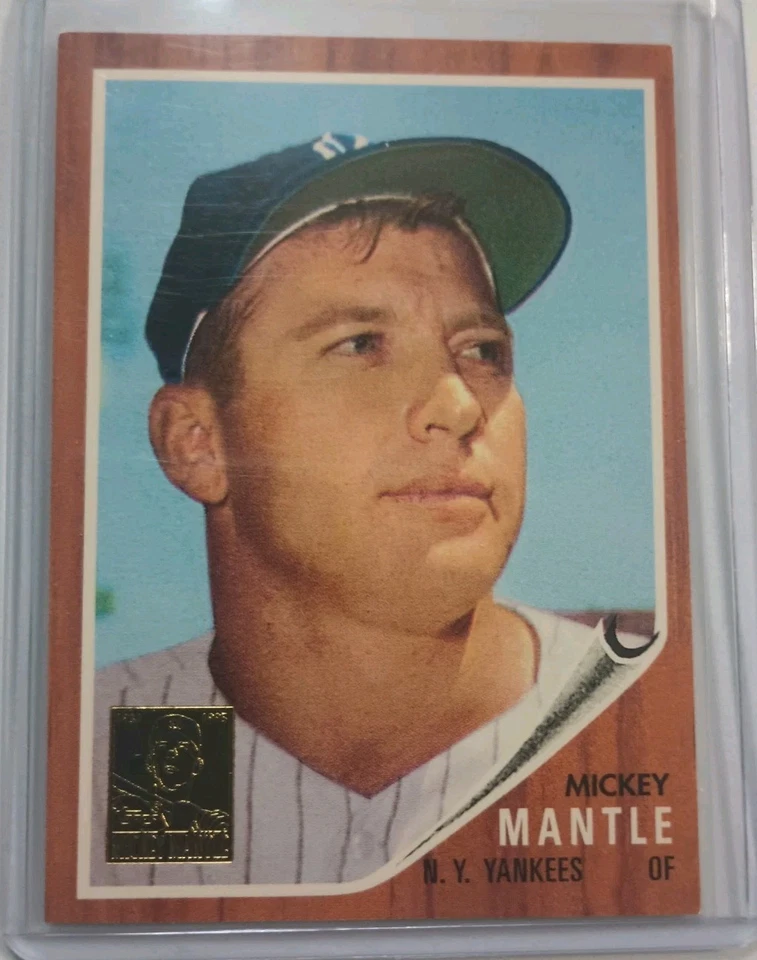 Tarjeta Topps - Mickey Mantle #200 1996 funcionando en perfecto estado tarjeta #12 de 19 Foto 1 de 4