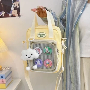 Y2K Japanese Style Back School Shoulder Bag Small Kawaii Itabag Women - Picture 1 of 14