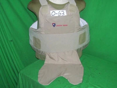 Chaleco a prueba de balas armadura corporal de supervivencia nivel IIIA 2X-grande-nuevo estado 2013+5X8 O-63 Foto 1 de 4