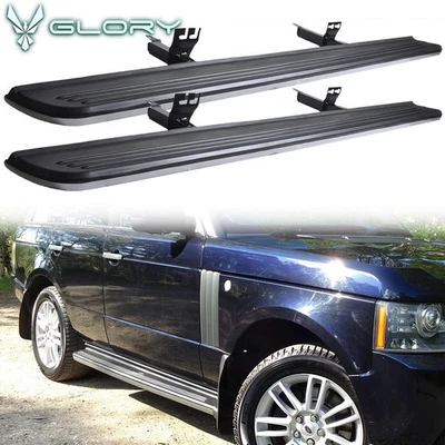 Fits 03-12 Land Rover Range Rover Running Board OE Style Side Step Nerf Bar Set - Image 1 of 4