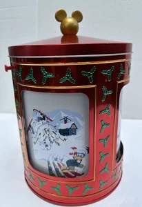 Disney Parks Christmas Holiday Mickey & Friends Musikdose Popcorn Eimer funktioniert - Bild 1 von 17
