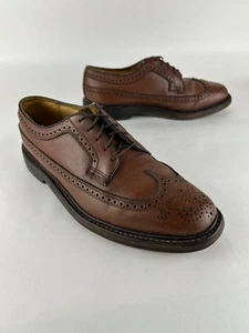 Florsheim Royal Imperial 93602 Kenmoor Men’s Size 7 E Longwing 5 Nail V-Cleat - Picture 1 of 13