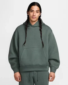 $145 Nike Tech Fleece Reimagined Vintage Green Hoodie Men's Small FZ0744-338 - Picture 1 of 8