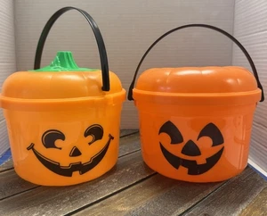 McDonald’s Vintage Boo Bucket 1986 1991 Orange Vintage Halloween - Bild 1 von 6