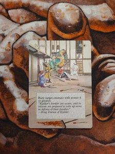 Magic the Gathering Reprisal #1 dipinto a mano unico personalizzato MTG Alter - Foto 1 di 1