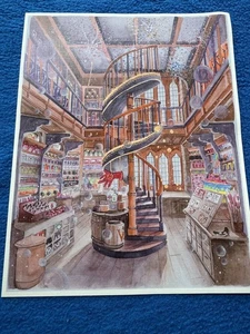 Harry Potter seltener Zauberkoffer Scherzladen Weasley Kunstdruck - Bild 1 von 2