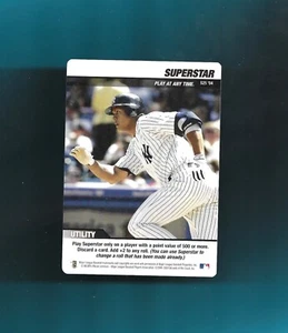 2004 MLB SHOWDOWN SUPERSTAR ALEX RODRIGUEZ New York Yankees PERFECT! - Picture 1 of 2