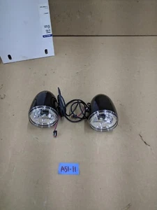 Harley-Davidson Daymaker Reflector LED Fog Lamps Black Housing 68000092 - Picture 1 of 12