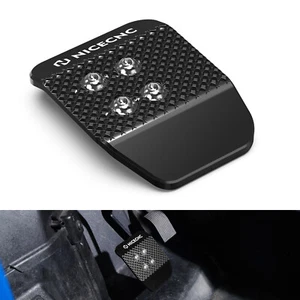 NICECNC Foot Rest Peg Brake Pedal Extender For Polaris RZR XP 4 Turbo 2016-2021 - Foto 1 di 15