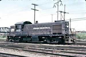 Penn Central (PC) - RS1 - #9933 - Original 35mm Slide - Picture 1 of 1